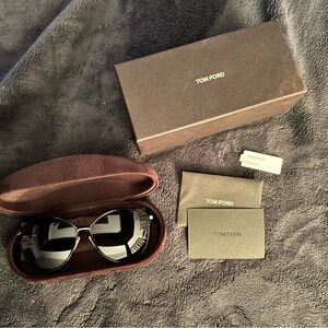 Tom Ford Black Designer Sunglasses
